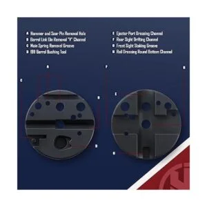 KNINE OUTDOORS Juego de herramientas de 18 pines que_6