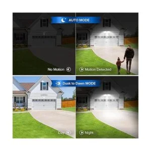 SANSI Reflector LED de 27 W y 2700 LM con sensor de_5