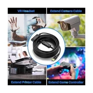Cable de extensión de repetidor activo USB 3.0 largo de 40_5