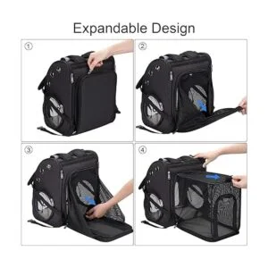 COVONO Mochila expandible para mascotas para gatos_6