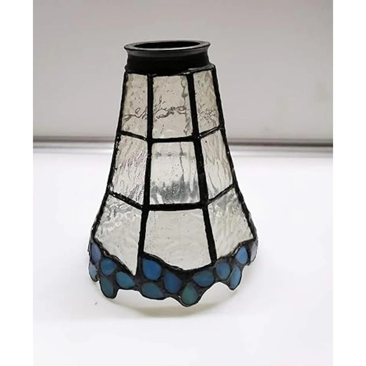 HUIMEIJU Tiffany lámpara de ventilador lámpara de pared_5