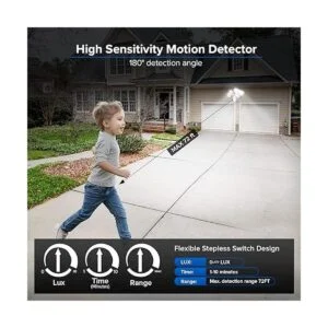 SANSI Reflector LED de 27 W y 2700 LM con sensor de_3