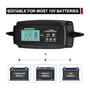 ECOWORTHY Cargador de batería inteligente automático de 5_2