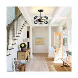 Lámpara de techo semiempotrada de 11.8 pulgadas D11.8_4