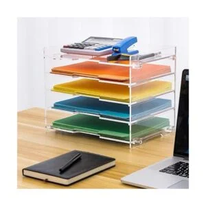 Organizador de papel de archivo y bandeja de letras para_4
