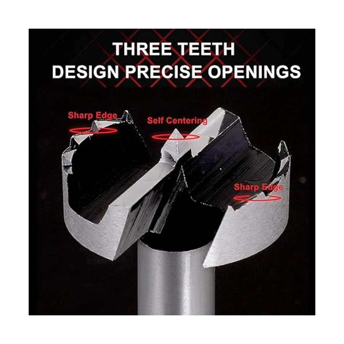 COMOWARE Forstner Juego de brocas Forstner de 16 piezas_3