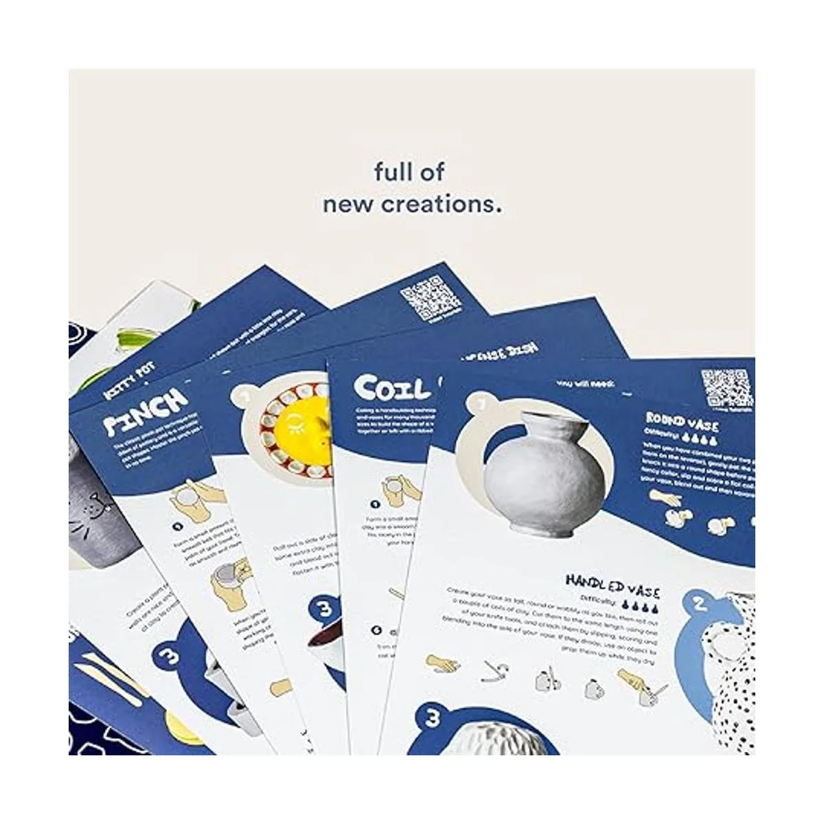 SCULPD Kit de cerámica kit de inicio de arcilla seca al_4