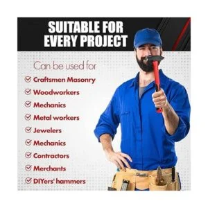 CT Juego de martillo de 6 piezas mango de fibra de_3