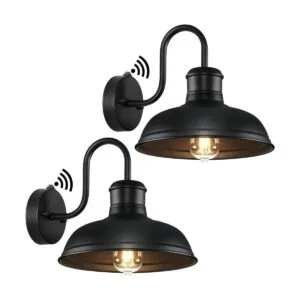 Paquete de 2 apliques de pared para exteriores del_1