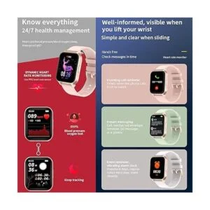 Relojes inteligentes para hombres y mujeres 2021 HD LCD_6