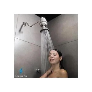 SparkPod Cabezal de ducha con filtro de agua de alta_5