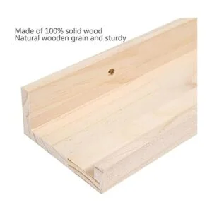 MBYD Estantes flotantes de 36 pulgadas de madera natural_5