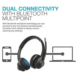 JLab Go Work Auriculares inalámbricos con micrófono más_2
