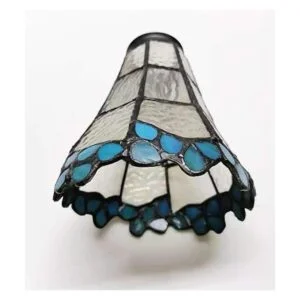 HUIMEIJU Tiffany lámpara de ventilador lámpara de pared_2