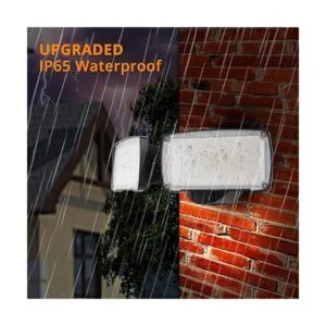 UME Paquete de 2 luces de seguridad LED de 19 W del_3