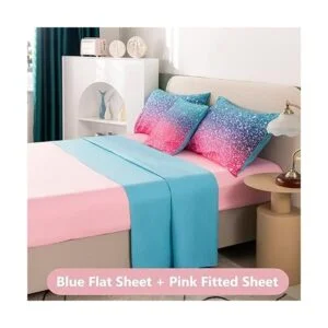 PERFEMET Juego de edredón para niñas tamaño individual 6_4