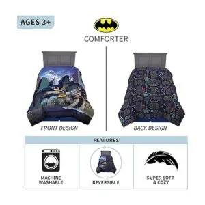 Franco Ropa de cama para niños edredón reversible de_3