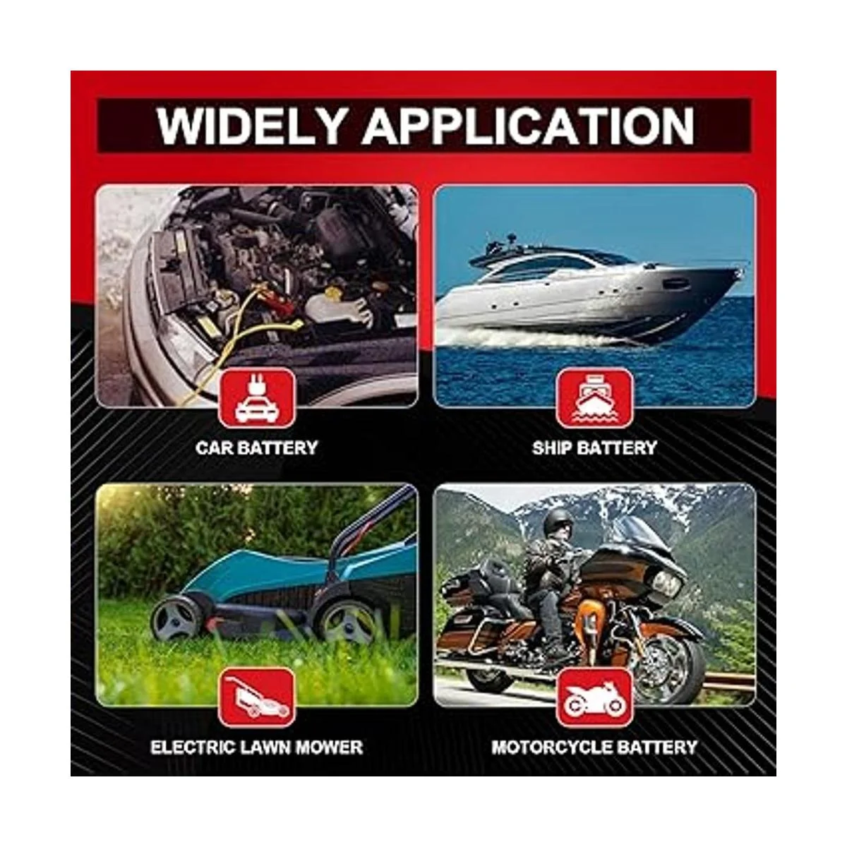 ECOWORTHY Cargador de batería inteligente automático de 5_7