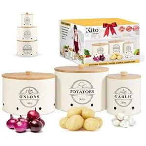Kito Living Juego de recipientes para encimera de cocina_1