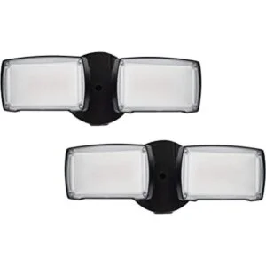 UME Paquete de 2 luces de seguridad LED de 19 W del_1