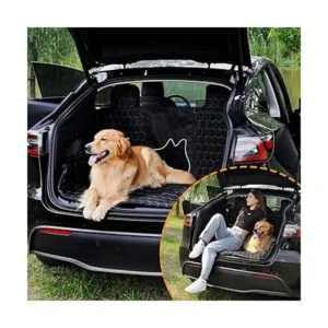 Meginc Funda de asiento de perro para asiento trasero_2