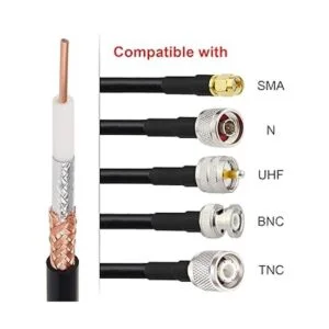 MOOKEERF RG8x Cable coaxial de 100 pies baja pérdida RG_4