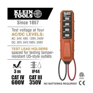 Kit de prueba eléctrica de multímetro digital probador de_3