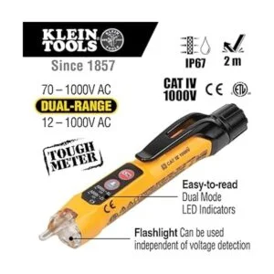 Kit de prueba eléctrica de multímetro digital probador de_4