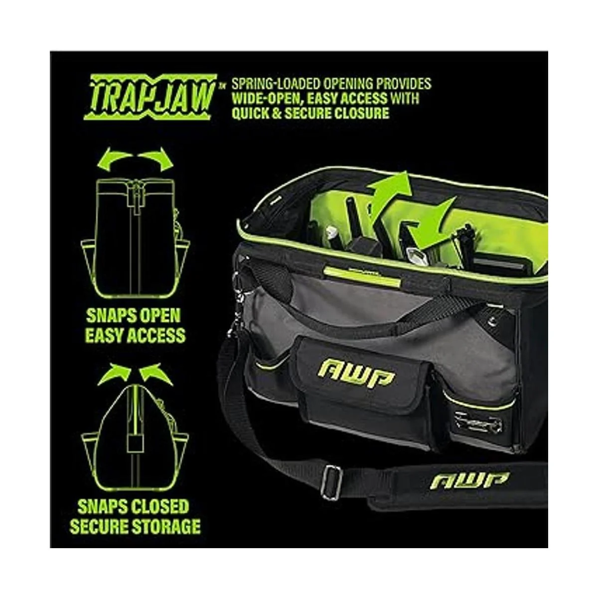 AWP TrapJaw Bolsa de herramientas de 22 pulgadas Bolsa_4