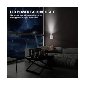 Linterna LED de emergencia luz de fallo de energía_2