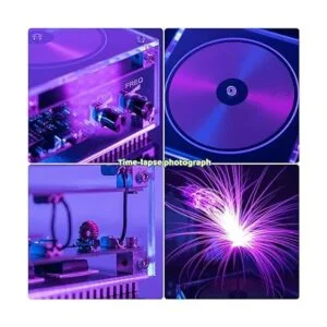 Joytech Altavoz de plasma con arco de bobina de tesla_6