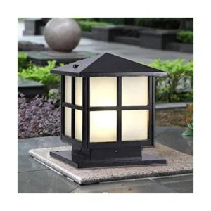 SLAWA Lámpara de poste para exteriores moderna entrada de_1