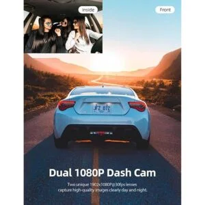 iZEEKER Cámara de salpicadero delantera e interior ambas_3