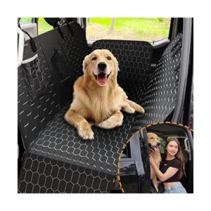 Meginc Funda de asiento para perro de camión para asiento_5