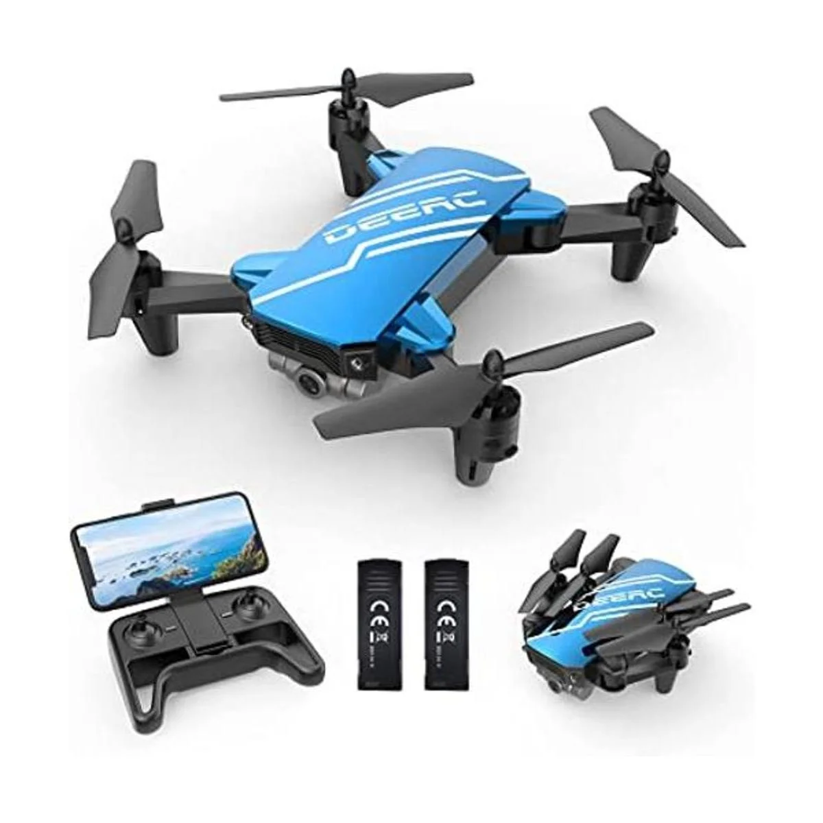 DEERC D20 dron pequeño con cámara para niños con control_1