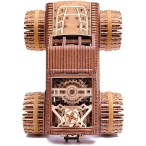 Wood Trick Monster Pickup Car Rompecabezas de madera 3D_6