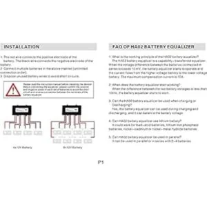 Mazava HA02 Equalizador de batería regulador de voltaje_3