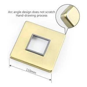 SKOWLL Kit de moldura de manija de ducha para montaje en_5