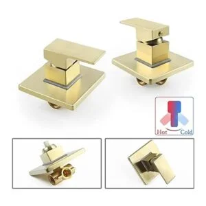 SKOWLL Kit de moldura de manija de ducha para montaje en_6