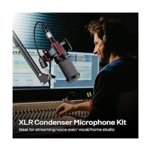 Micrófono de condensador XLR micrófono de grabación de_2