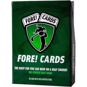 Fore Cards Paquete de juego 3 juegos de golf en el_2
