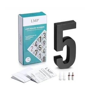 LMP Números de casa LED de bajo voltaje de 12 V CC_6