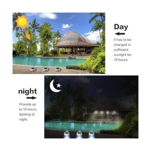 JIGUOOR Luces solares para cubierta luces LED de entrada_2