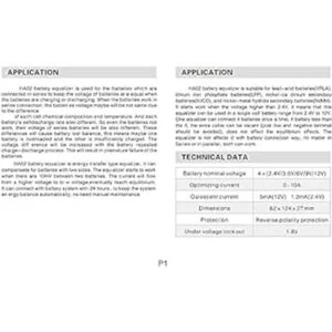 Mazava HA02 Equalizador de batería regulador de voltaje_4