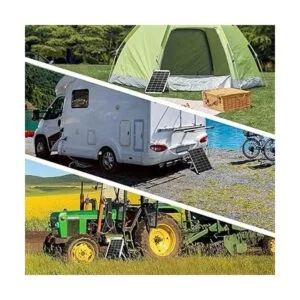 SUNSUL Kit de panel solar de 30 vatios y 12 V para_5