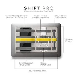 BEBLAU SHIFT PRO Organizador técnico portátil adhesivo_3