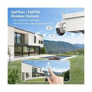 Cámaras de seguridad inalámbricas para exteriores 2K_2