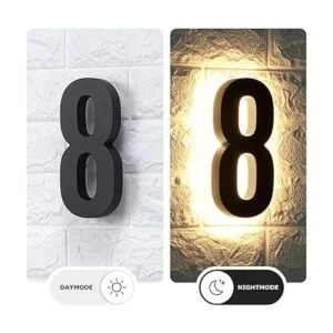 LMP Números de casa LED de bajo voltaje de 12 V CC_5