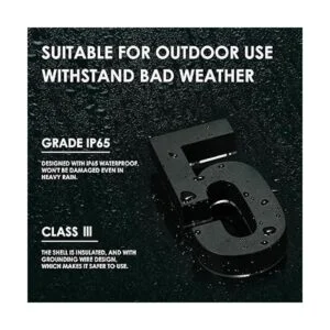 LMP Números de casa LED de bajo voltaje de 12 V CC_4