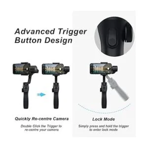 Estabilizador de cardán de 3 ejes para iPhone 13 12 11 Pro_6